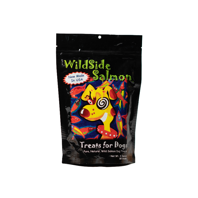 WildSideSalmon Freeze Dried Salmon Dog Treats 3oz (24units) Main Image